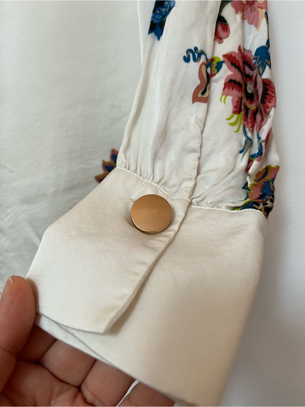 Massimo Dutti flower print blouse - Picture 9 of 13